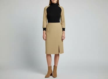 elegancki komplet bluzka i spódnicą zara: Elegancki komplet, rozmiar L — 1