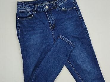 barrel jeans: Jeansy damskie, rozmiar M — 1