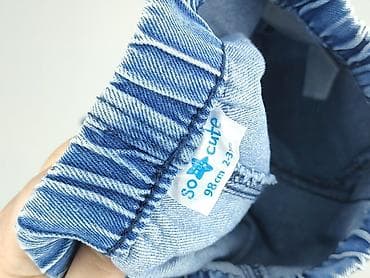 stringi bezszwowe h: Spodnie jeansowe, So cute, 2-3 lat, 92/98, stan - Bardzo dobry — 4