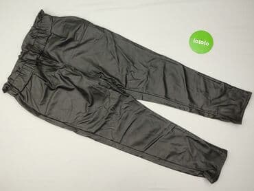 koszula damska z eko skóry: ITALY FASHION, Spodnie materiałowe damskie, rozmiar L — 2