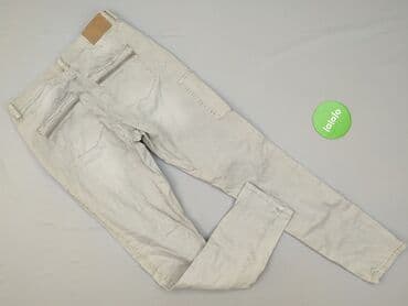 Women: Material trousers for women, size XL (EU 42) — 3