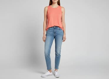 t shirt pod marynarkę: T-shirt damski, rozmiar S — 5