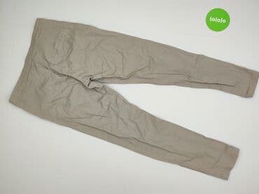 spodnie woskowane beż: H&M, Spodnie materiałowe damskie, rozmiar L — 3