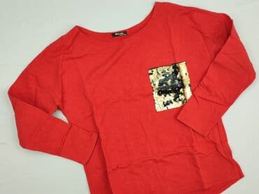 jakie rajstopy do srebrnej sukienki: Women's blouse, size XL (EU 42) — 1