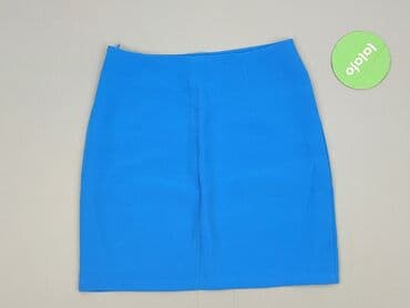 niebieska spódnice plisowane: Amisu, Spódnica damska, XS — 3