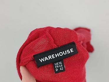 sweter bordo: Warehouse, Kardigan damski, rozmiar XL — 5
