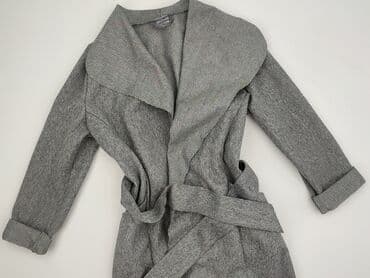 hm sweter szary: Woman, Płaszcz damski, rozmiar S — 1