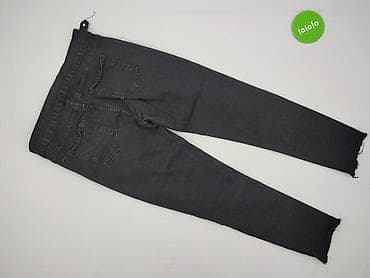 distressed jeans: Jeansy damskie, rozmiar L — 3