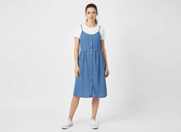 sukienki dżinsowe wrangler: TU Woman, Sukienka damska, rozmiar S — 1