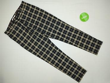 ms jacket: Męskie spodnie w kratę REVIEW, rozmiar EU M. - Fason: zwężane — 2