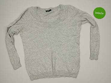 sweter szary: Tom Rose, Sweter damski, rozmiar XL — 2