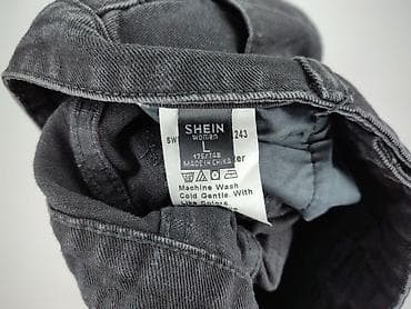 jeansy plus size: Shein, Jeansy damskie, rozmiar L — 4