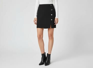 czarne spódniczka sinsay: Orsay, Spódnica damska, rozmiar XS — 8