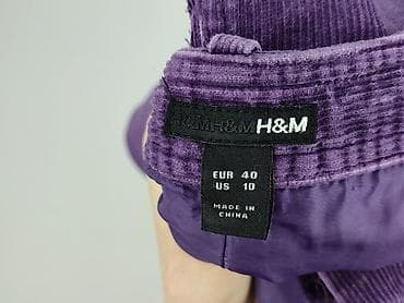 bluza welurowa hm: H&M, Spódnica damska, rozmiar L — 4