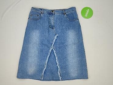 jeansy biale: Spódnica damska, rozmiar M — 2