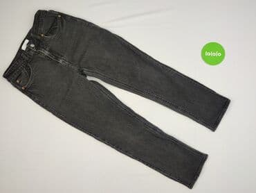 dżinsy czarne: H&M, Jeansy damskie, rozmiar M — 2