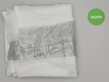 poduszka ciązowa: Biała dekoracyjna tkanina z szerokim pasem ozdobnym w srebrne — 3