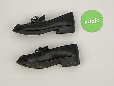 klapki hermes eobuwie: Damskie mokasyny Graceland - Kolor: czarny - Rozmiar: 39 (oznaczenie — 4