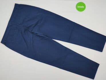 granatowe chinosy damskie: Orsay, Spodnie materiałowe damskie, rozmiar L — 3