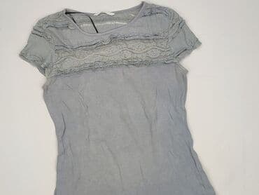 szara bluzka h m: H&M, Bluzka damska, rozmiar S — 1