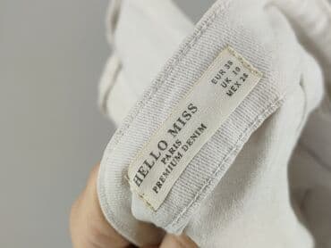 biale spodenki pull and bear: Hello Miss, Szorty damskie, rozmiar M — 4