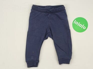 niebieska sukienka h: Sweatpants, H&M, 9-12 months, condition - Good — 2
