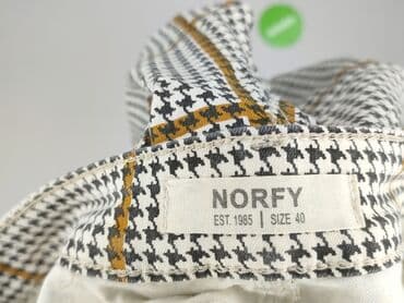 ubrania świąteczne dla całej rodziny: Material trousers for women, size L — 4