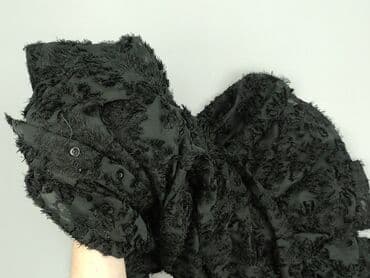 czarna sukienka z przezroczystymi rękawami: Women`s dress, size XL — 4