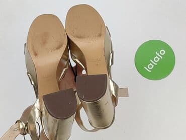 jakie buty do srebrnej sukienki: Zara, Sandals for women, 36 — 5