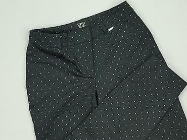 SIMPLE, Spodnie materiałowe damskie, rozmiar S