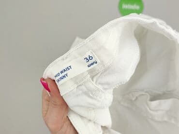 dżinsy z dziurami: Jeansy damskie, rozmiar S — 4