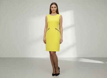 sukienki z zamkiem z przodu: Sukienka damska, rozmiar S — 1