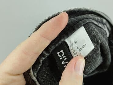 legginsy woskowane z wysokim stanem: H&M, Jeansy damskie, rozmiar S — 4