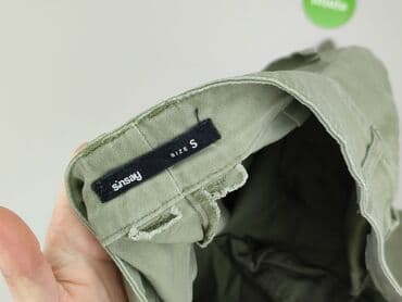 Women: Sinsay, Material trousers for women, S — 4