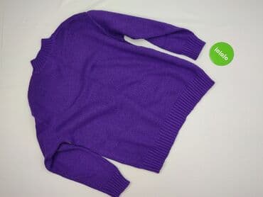 sweter piórkowy na drutach: Bershka, Sweter damski, rozmiar S — 3