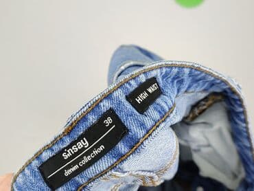 sinsay dżinsy z wysokim stanem: Sinsay, Jeansy damskie, rozmiar M — 5