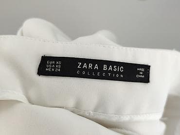 stradivarius dzwony: Zara, Spodnie materiałowe damskie, rozmiar XS — 4