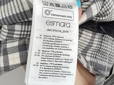 w klapkach tekst: Esmara, Spodnie materiałowe damskie, rozmiar S — 5