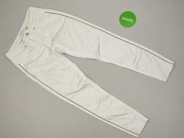 biale klapki a'la hermes: OPUS, Jeans for women, size S — 3