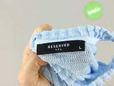 niebieska koszula damska reserved: Reserved YFL, Top damski, rozmiar L — 5