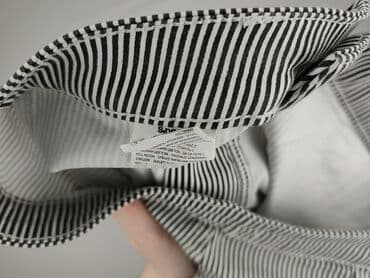 sinsay czarne spodnie z wysokim stanem: Spodnie materiałowe damskie, rozmiar S — 7