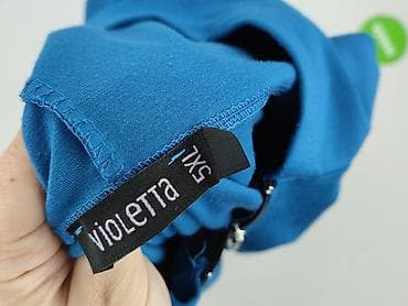 oversized crop t shirty: Violetta, Bluza z kapturem damska, rozmiar 5XL — 4