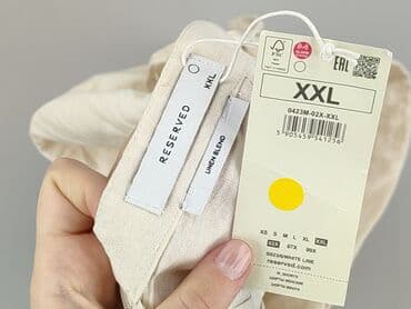 lidl szorty lniane: Reserved, Szorty damskie, rozmiar 2XL — 4