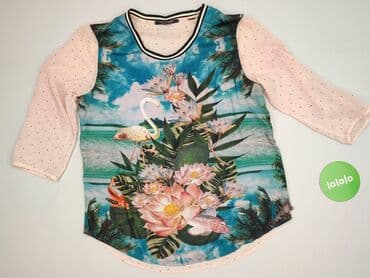 koszulka z flamingiem: Scotch & Soda, Bluzka damska, rozmiar L — 2