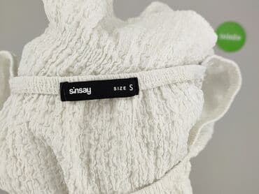 koszula z bufiastymi rękawami sinsay: Sinsay, Bluzka damska, rozmiar S — 5