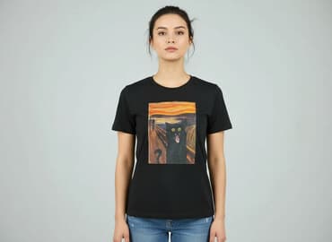 t shirty andy warhol: Women`s T-shirt, size M — 1