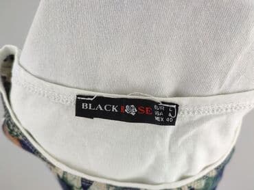 t shirty czarne damskie: Rose, T-shirt damski, rozmiar L — 6