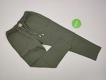 joggery khaki: Spodnie dresowe damskie, rozmiar S — 2