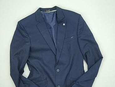 kurtki divers: Męska marynarka Alzeka – granatowa, klasyczna - Marka: Alzeka - — 1