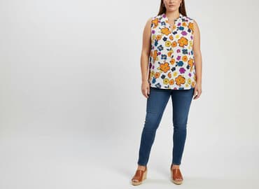 bluzki z krótkim rękawem dla chłopca: Tu, Bluzka damska, rozmiar 2XL — 7